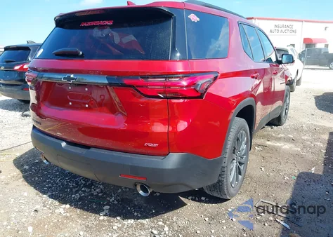 2023 Chevrolet Traverse Fwd Rs из США, поврежденный, VIN 1GNERJKWXPJ336723